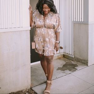 Tiered baby doll dress